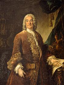 Louis Tocque Portrait of Charles Francois Paul Le Normant de Tournehem Norge oil painting art